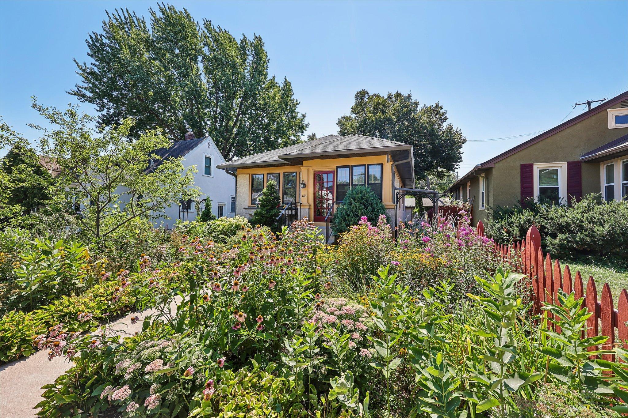 Amazing perennial garden