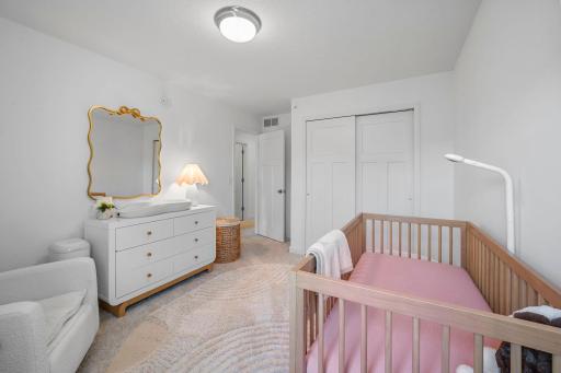 Another look at this comfortable bedroom, complete with great closet space and a clean, fresh feel