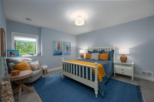 3rd bedroom: Large 13x15, south facing with a 4x5 walk in closet.