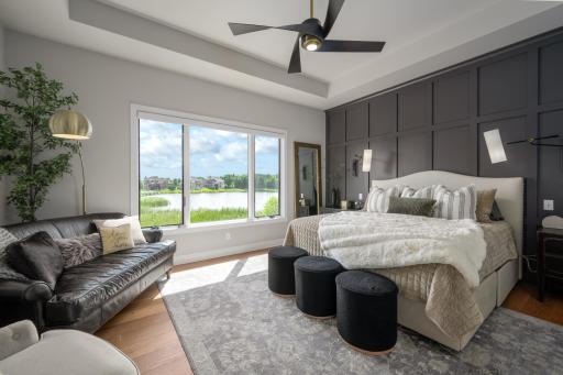 14x17 owner's suite with expansive views.