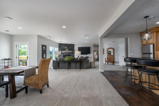 Light, bright, and inviting family room for everyday enjoyment.