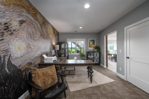 Plenty of options for this flex space.