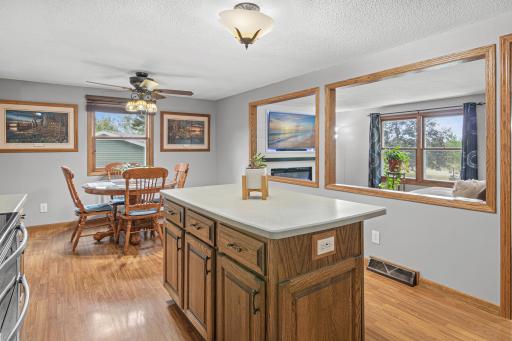 A smart pass-through design adds character while keeping each living space distinct.