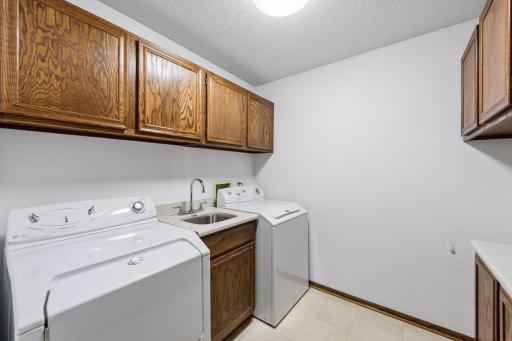 5601 Dewey Hill Road - Large laundry room off the kitchen w/ a ton of storage along opposing walls