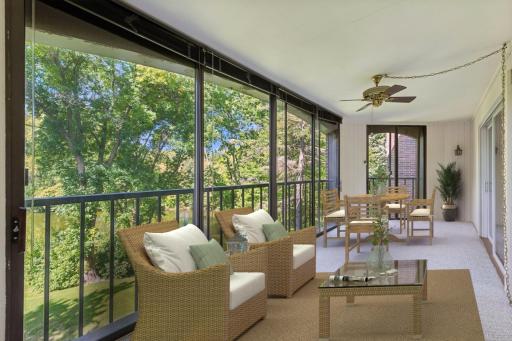 5601 Dewey Hill Road - 3-Season porch w/ room for multiple seating areas can be used year-round - go
