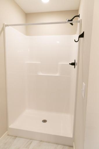 Primary shower.