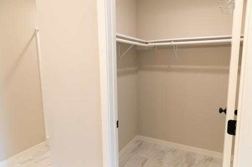 Primary walk-in closet