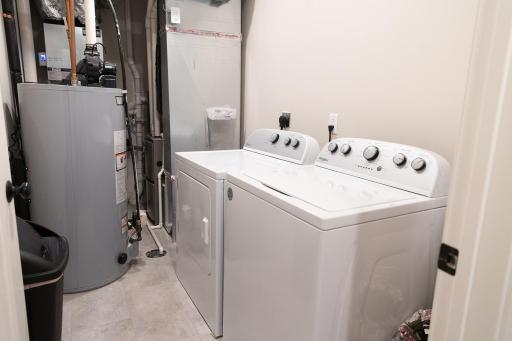 Laundry/ Utility room is perfect size.
