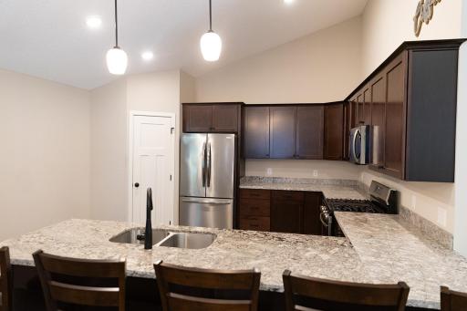 The large kitchen can handle anything you have in mind.