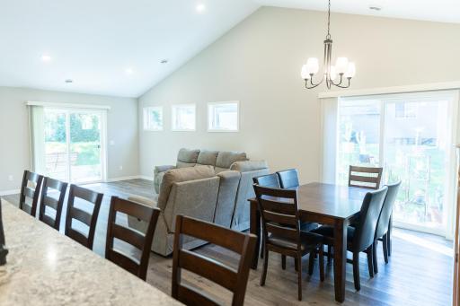 Open floor plan is perfect for all occasions.