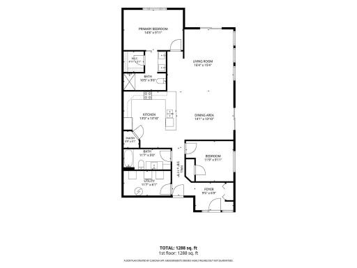 The floorplan