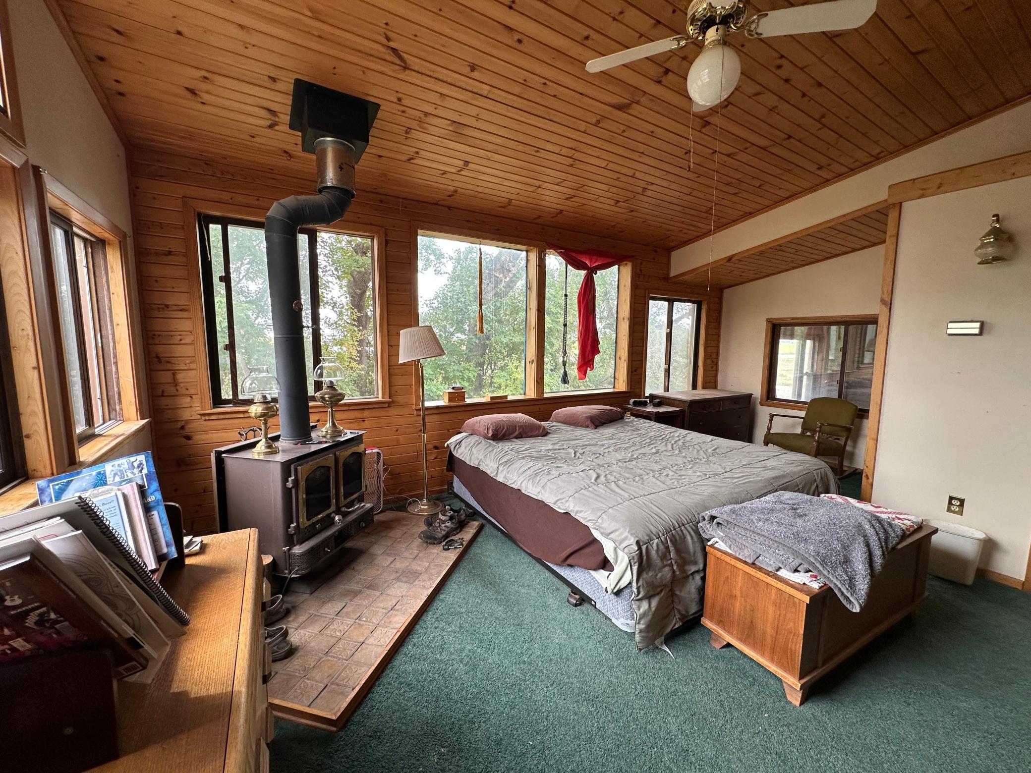 Family Room Used as Primary