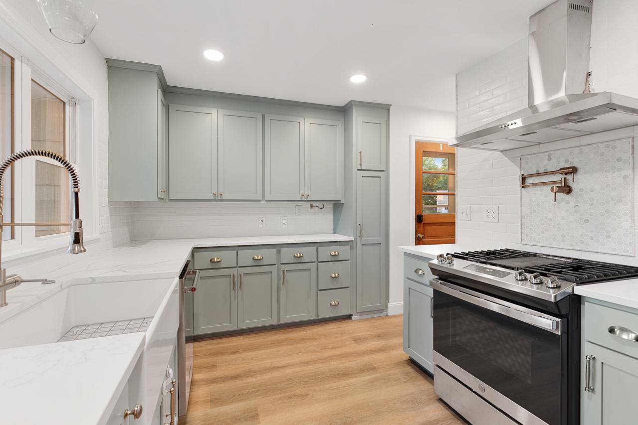 Stainless steel appliances