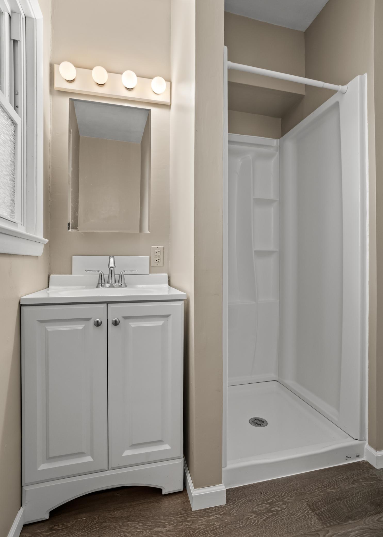 3/4 bath - newly renovated