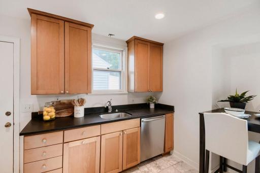 Plenty of Cabinet Space And Updated Countertops!