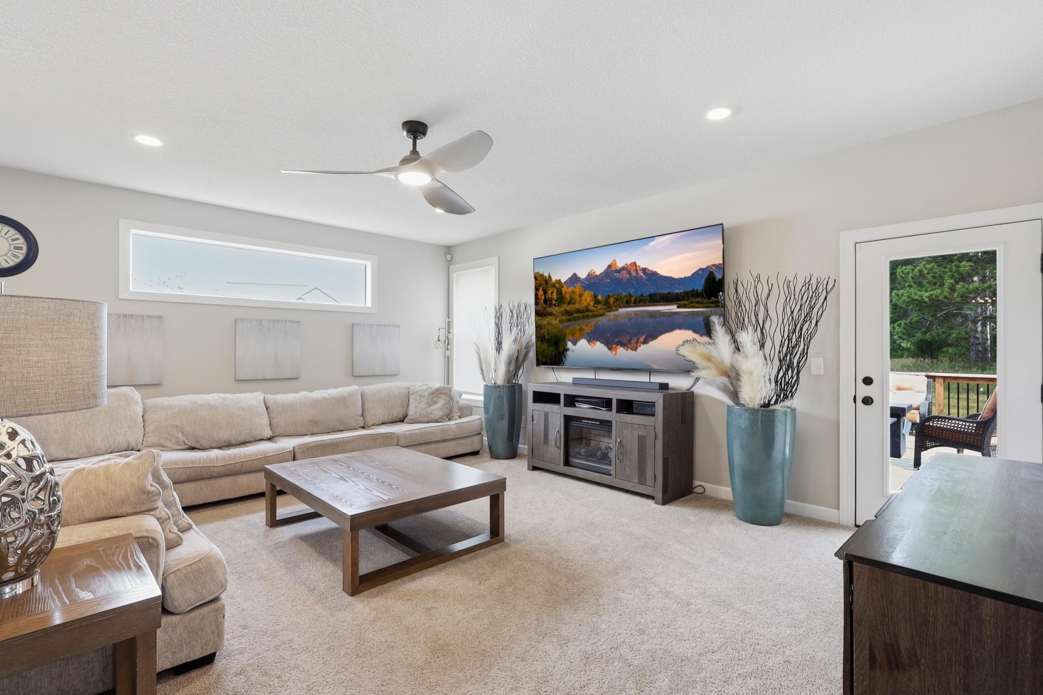 Bright Transom Windows Provide Bright Light All Year Round!