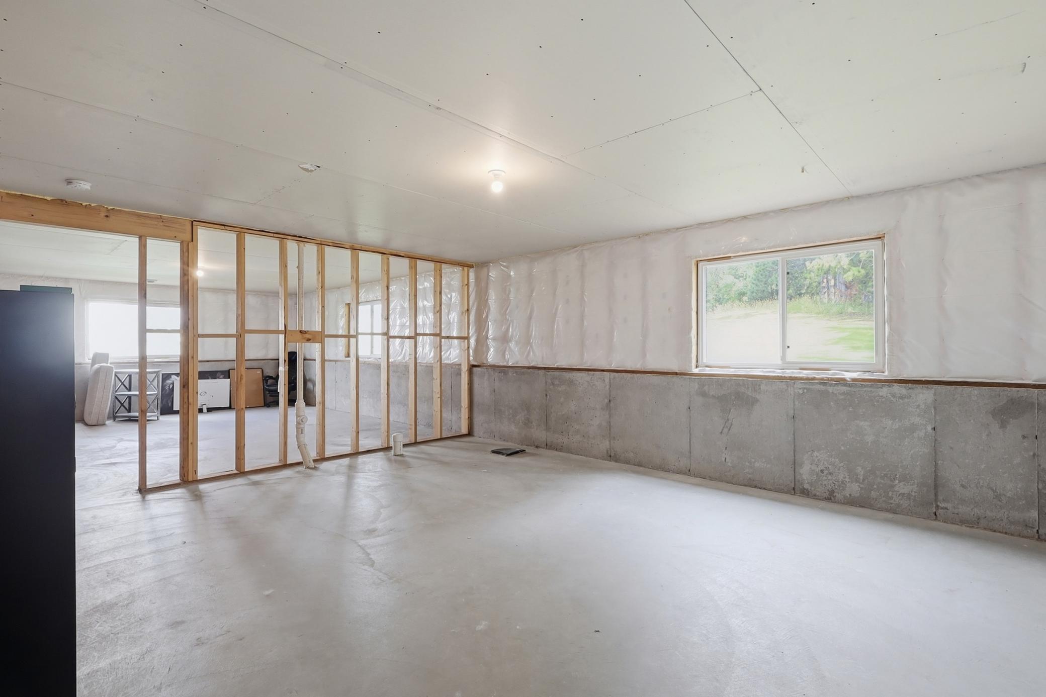 Design the space to fit your lifestyle with the potential to add another bedroom, an additional bathroom, a spacious family room, home gym, theater, or game room.