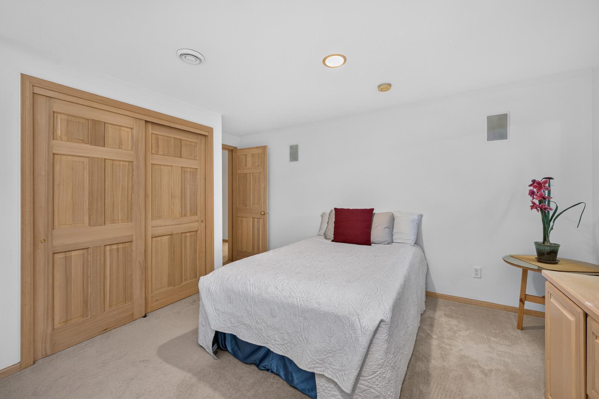 Nice size closets as well!