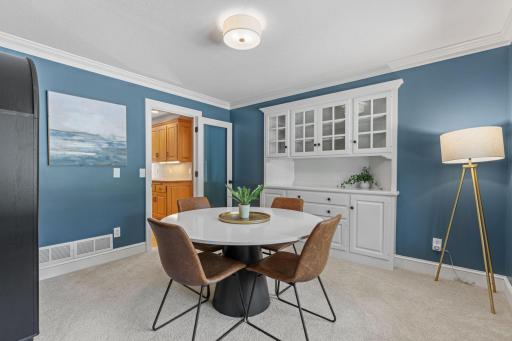 The front room is versatile and could be a great space for a home office, formal dining, or sitting room.