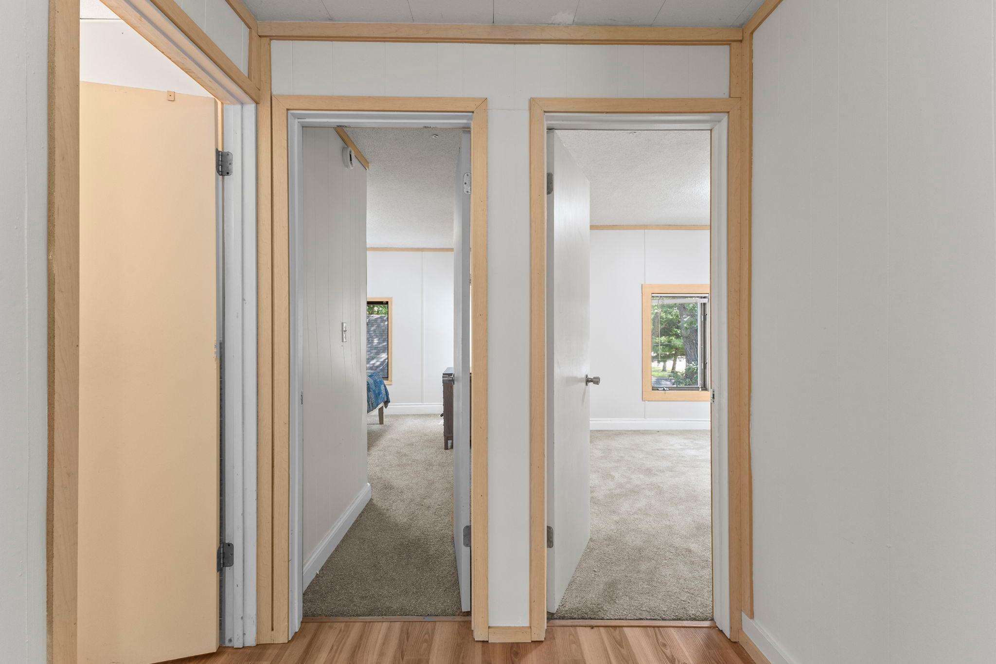 Upper Unit Bedrooms