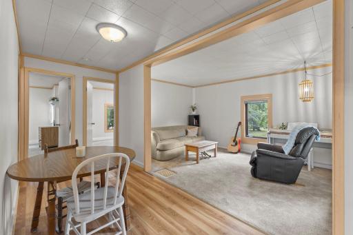 Upper Unit Dining and Living Room