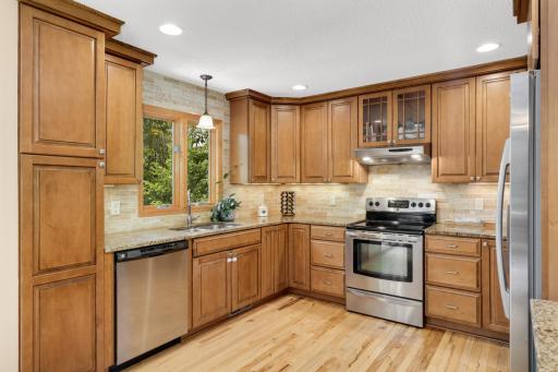 The heart of the home is the amazing updated kitchen!