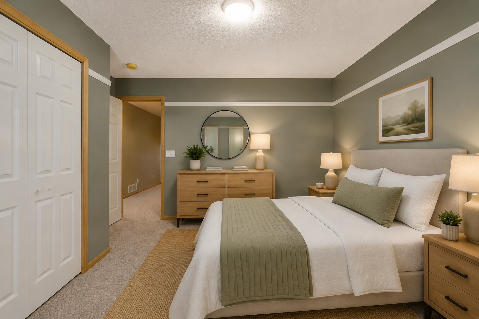 Second Bedroom Virtually Staged