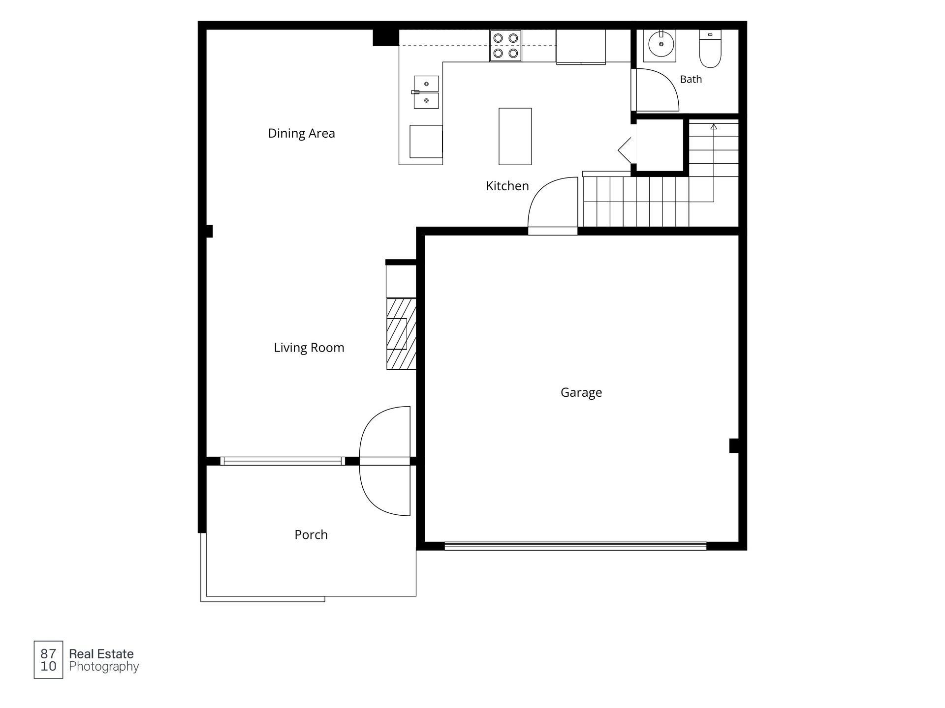 Main Level Floor Plan
