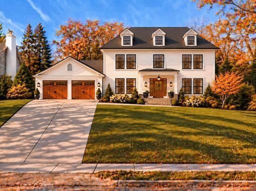 Inspirational rendering of a home that could be built on this amazing Country Club block with an 80+ foot wide lot offering the opportunity to build a home with great features like main level living!