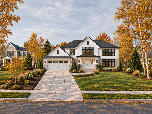 Inspirational rendering of a home that could be built on this amazing Country Club block with an 80+ foot wide lot offering the opportunity to build a home with great features like main level living!