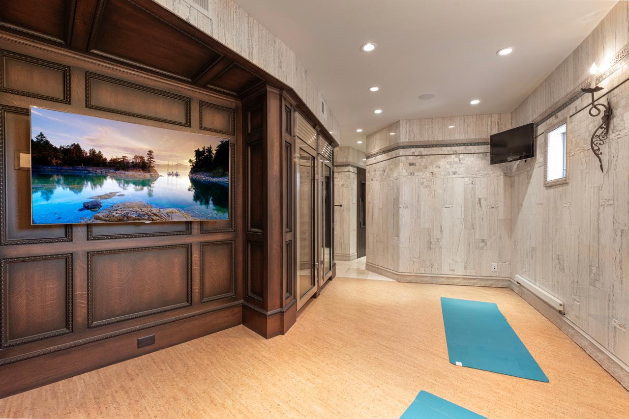 Exercise Room with Bathroom