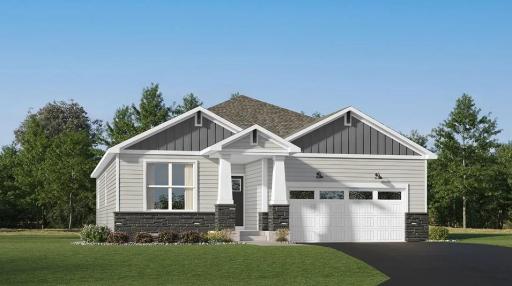 Photo for 20137 Ginseng Way, Lakeville, MN 55044 - listing #7129846 (Exterior rendering, actual home's finishes will vary.)
