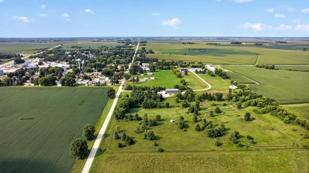 Aerial South View