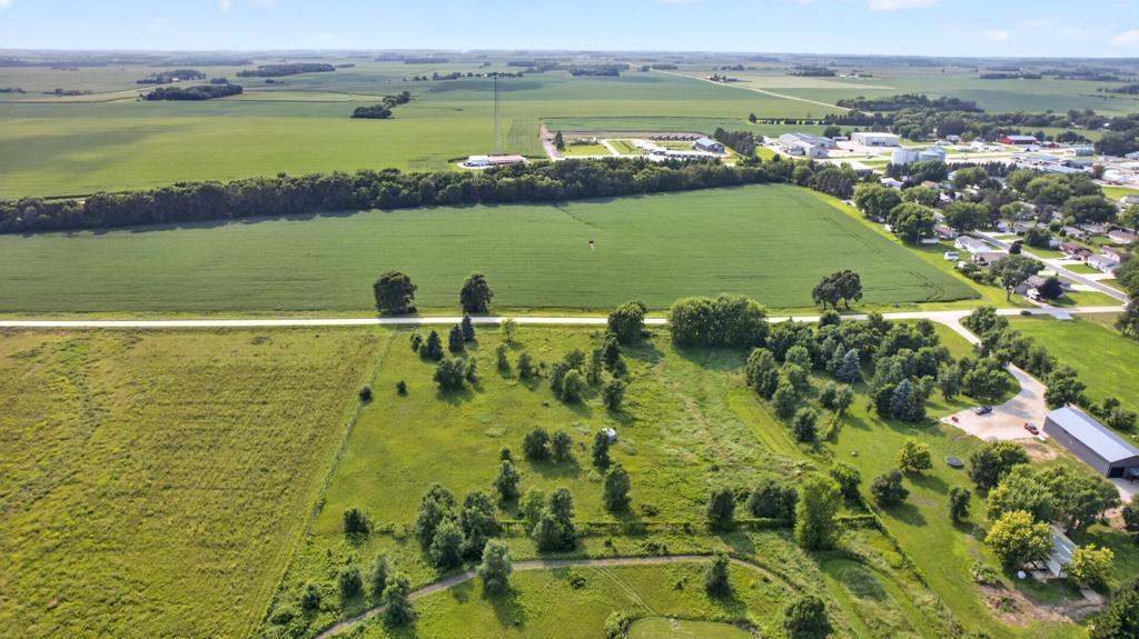 Aerial Back of Property