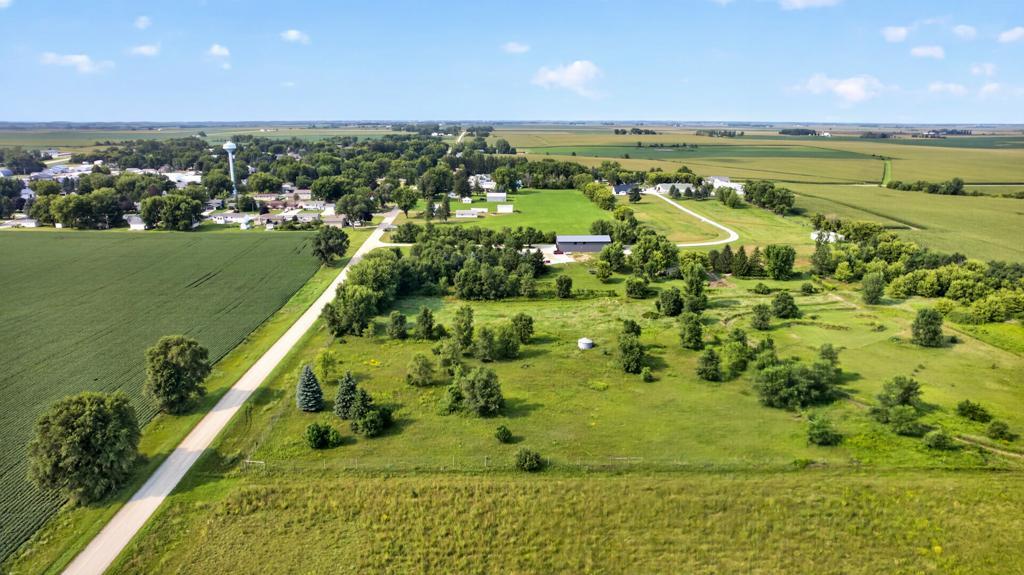 Aerial South View