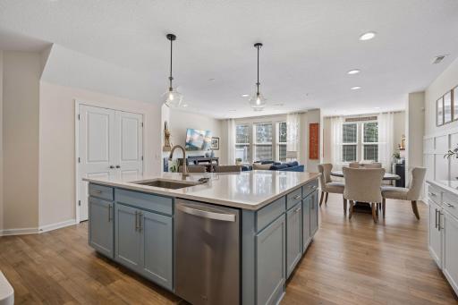 The main floor is open concept which makes for easy living and tons of natural light.