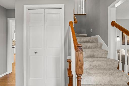 And upstairs...