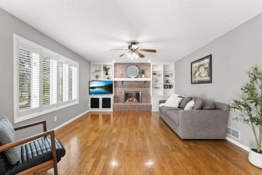 Family room on main floor