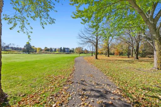 Trails throughout neighborhood and woodbury
