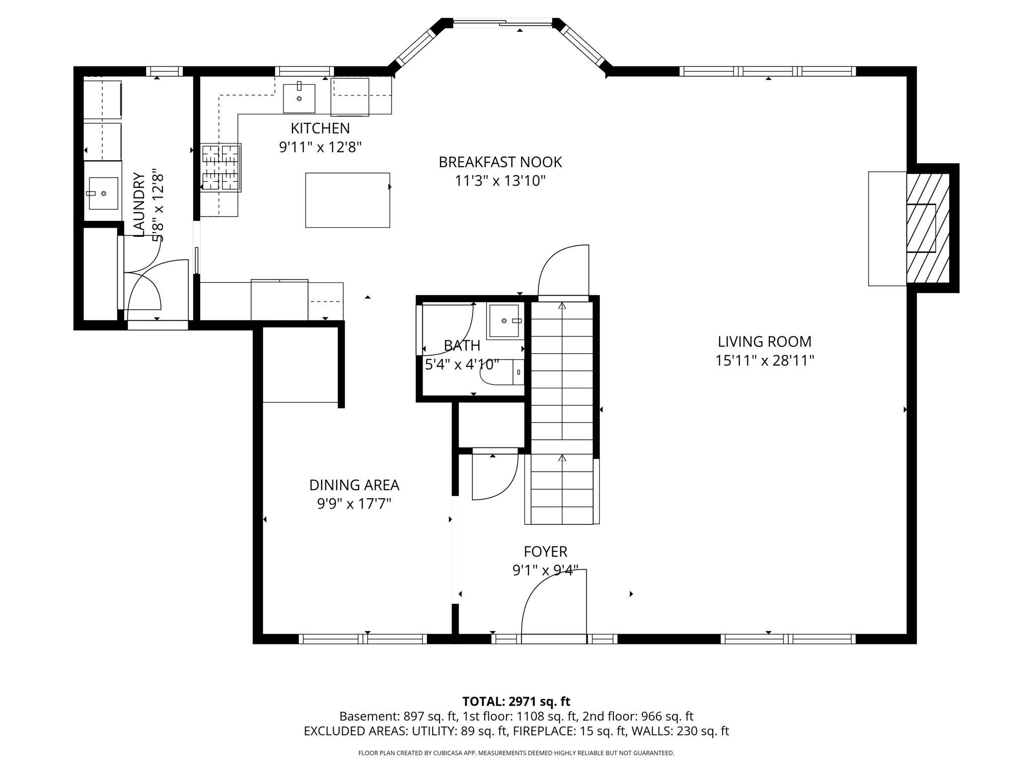 Main Level Floorplan