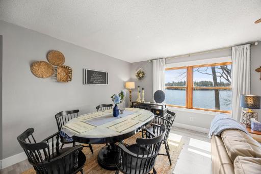 Nicely sized dining room perfect for entertaining your cabin guests year round!