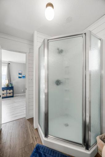 Renovated Upper Level 3/4 bathroom- new shower and new toilet!