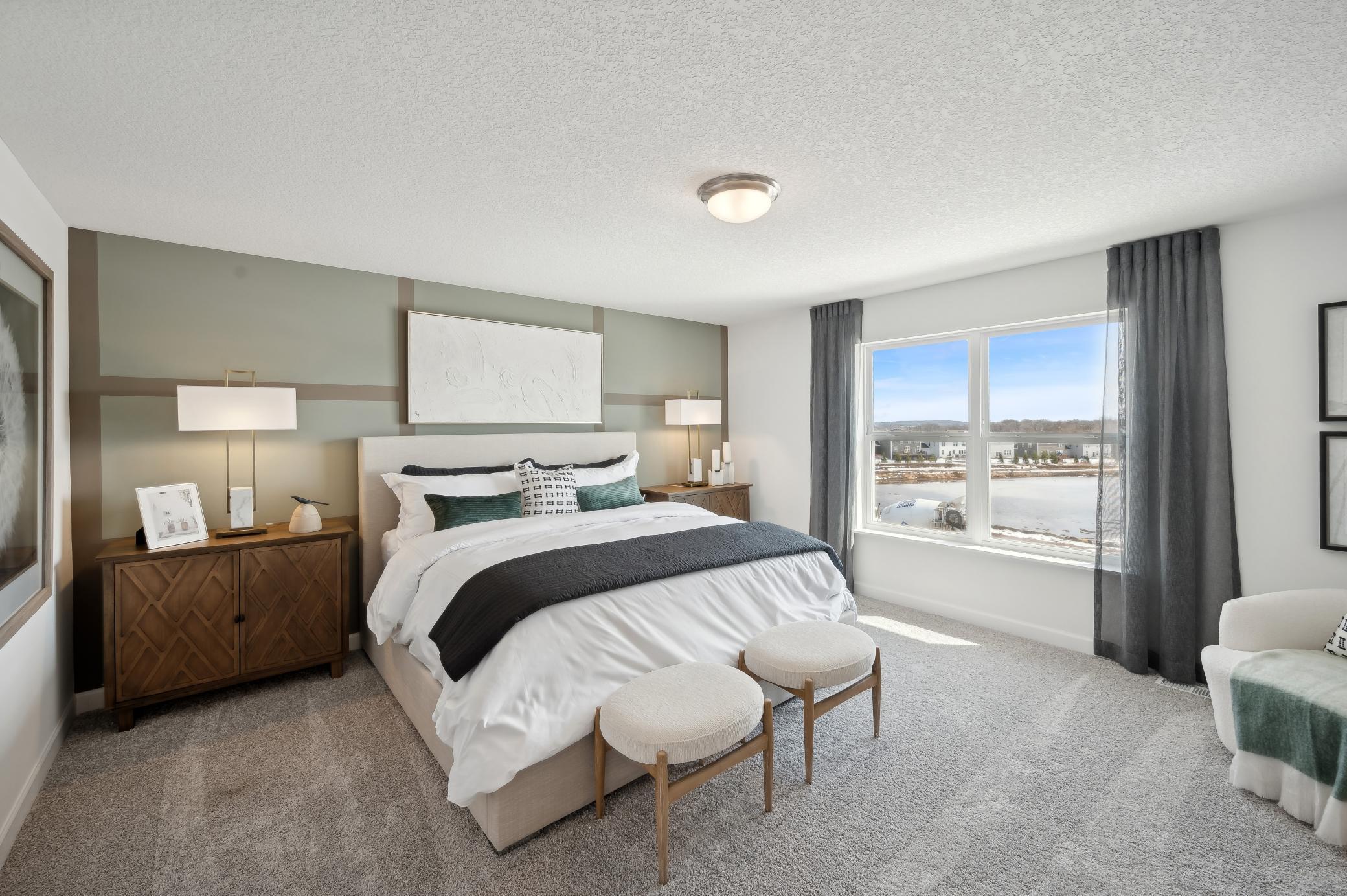 (Photo of model home, finishes will vary) Find your retreat in this stunning owner's suite. Enjoy the exclusivity of a private bath and huge walk-in closet.