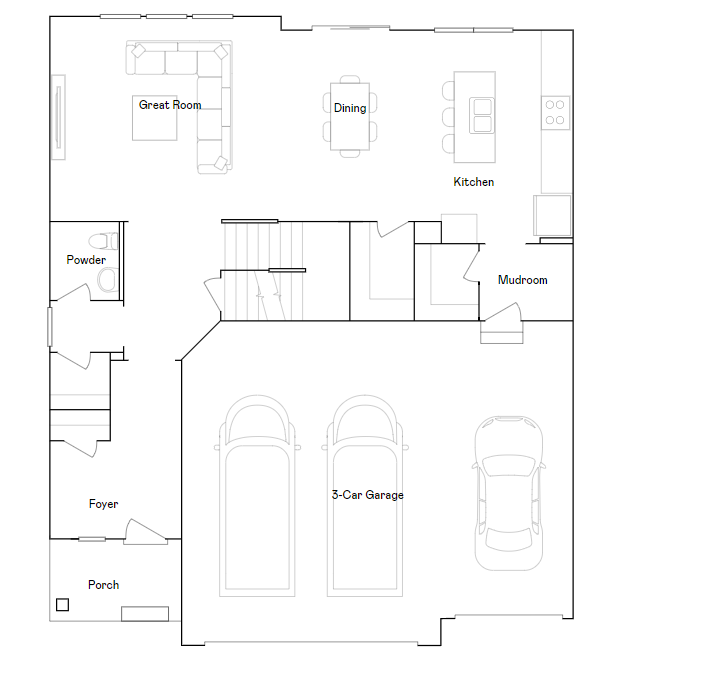 Burnham main level floorplan!