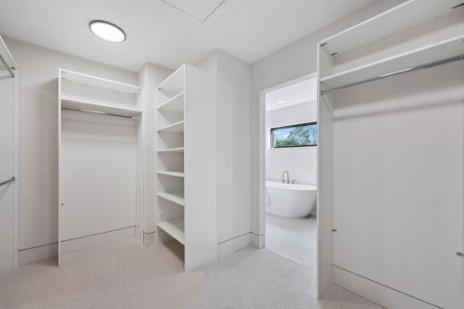 Primary Walk-In Closet