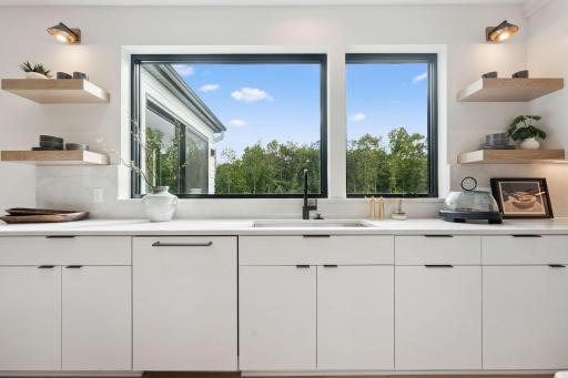 Kitchen Sink & Windows