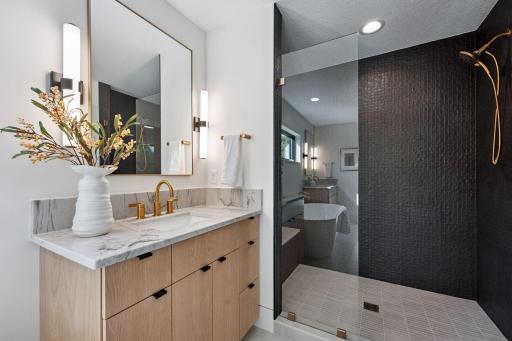Primary Bathroom Vanity & Shower