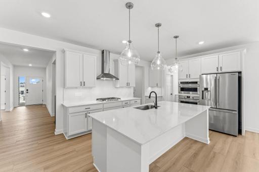 (All the following photos are of a similar home, actual finishes may vary.)