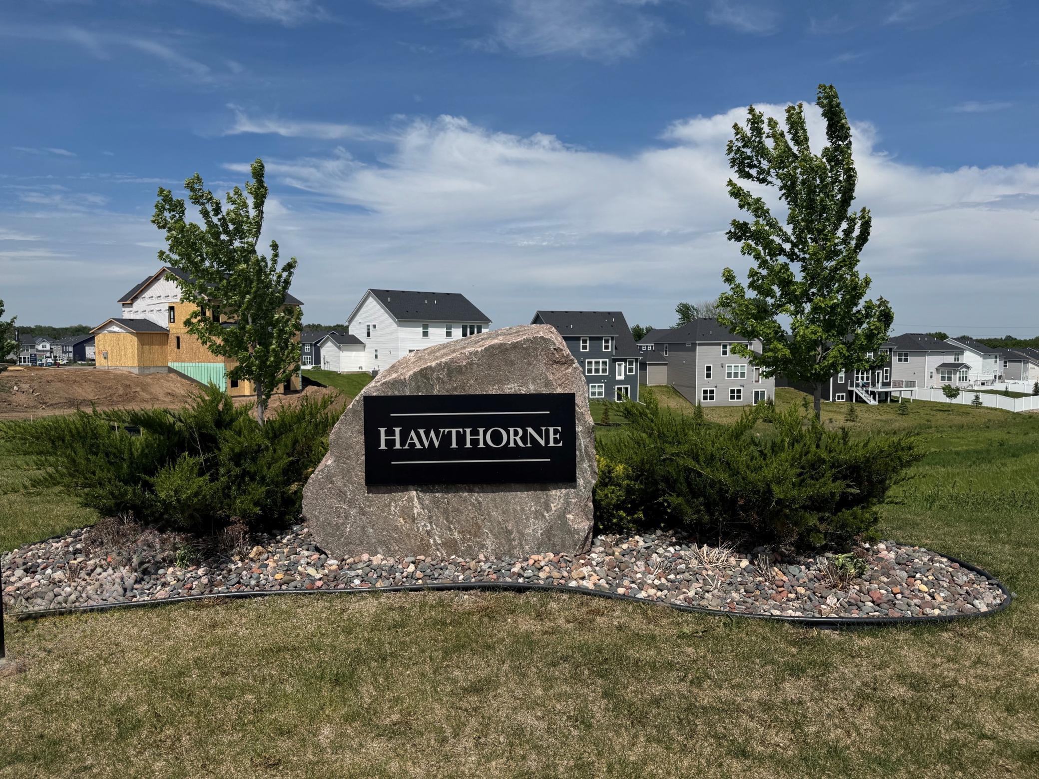 Hawthorne Entrance Monument