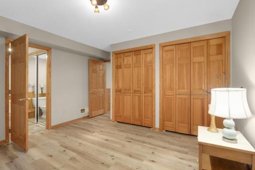 4th Bedroom double closets